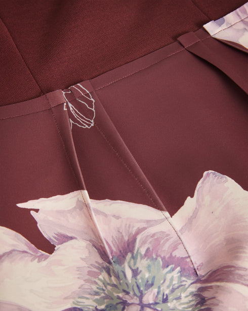 NIMALA-Dresses-Asymmetric Bodycon Dress- Ted Baker Romania